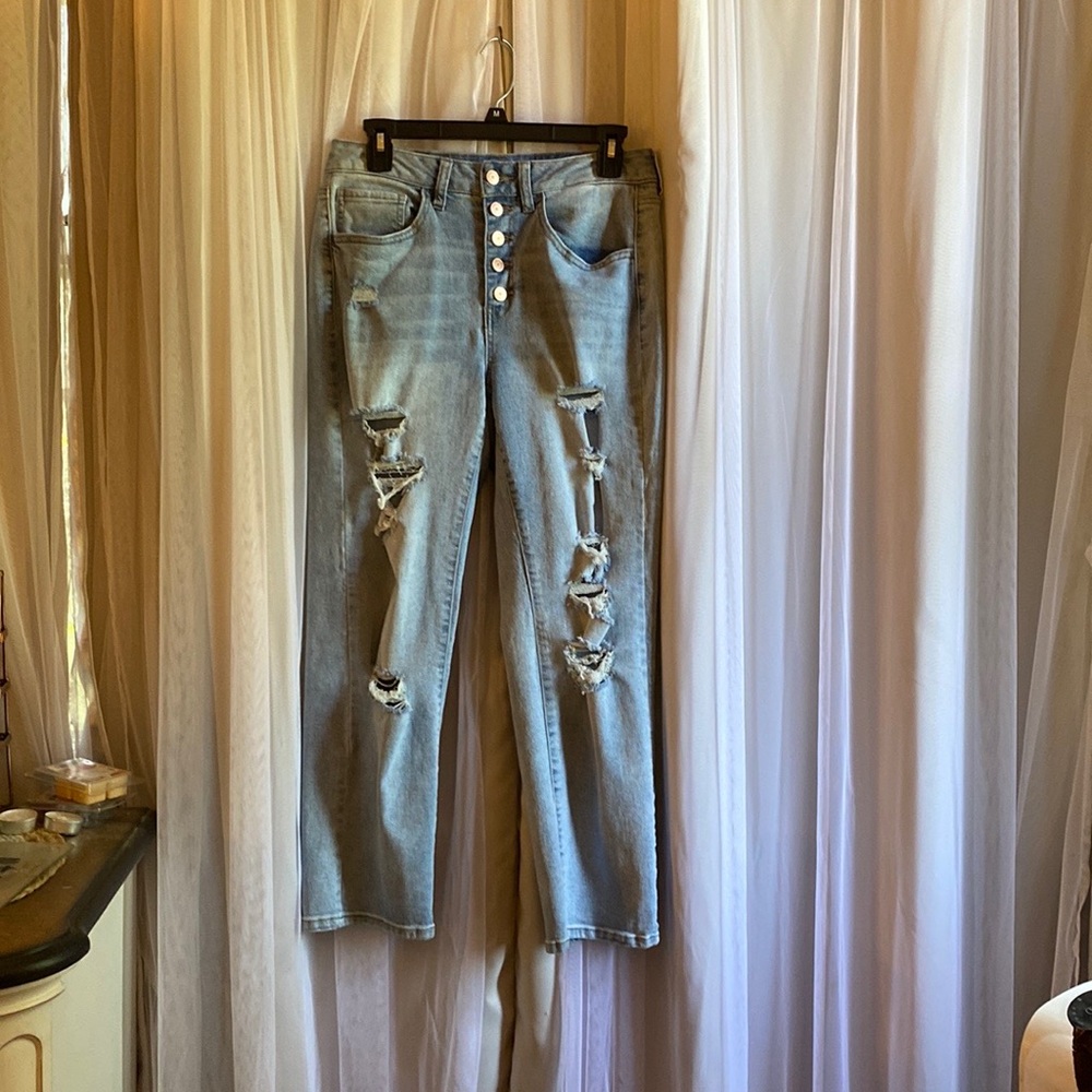 So High Rise Straight Jeans - Picture 2 of 3